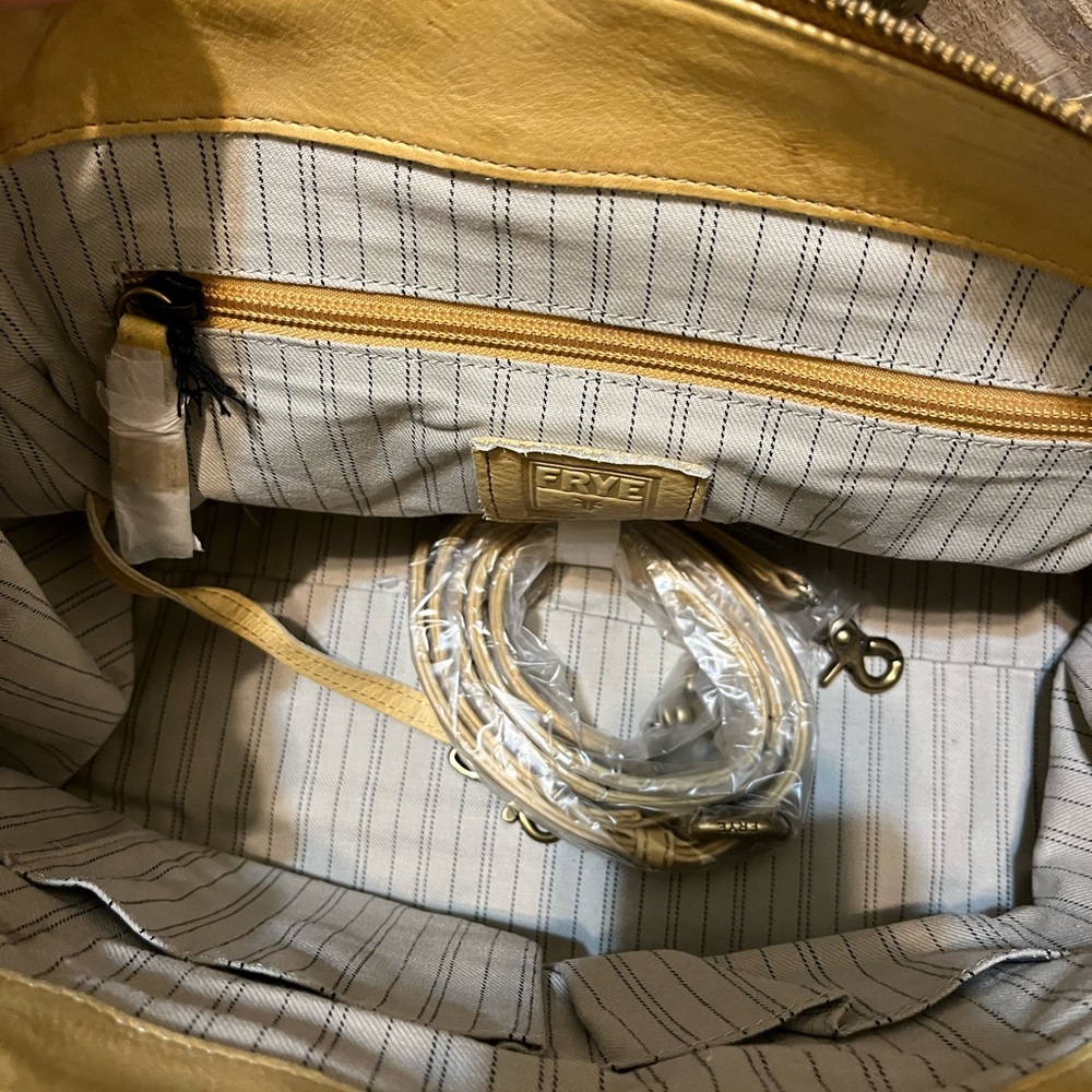 Frye Light Brown Leather Satchel - Picture 7 of 16